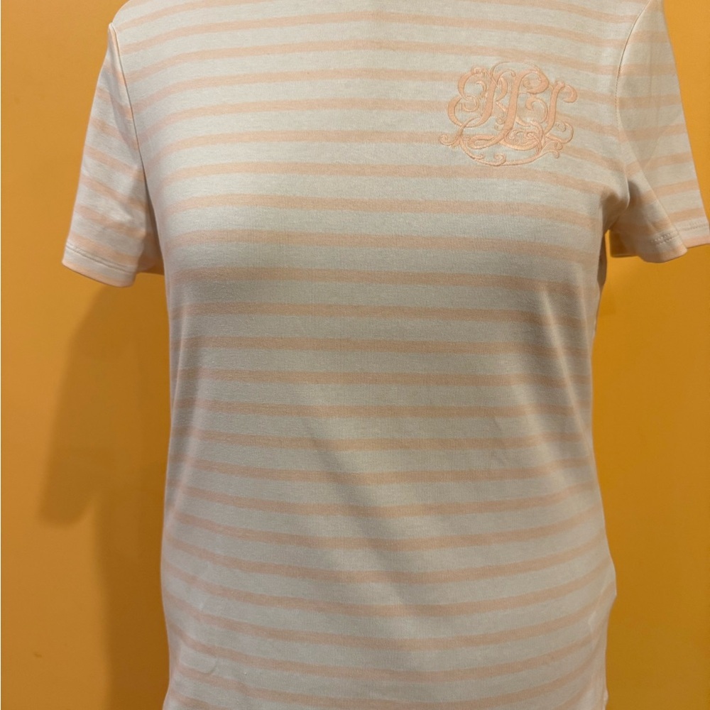 Ralph Lauren new Striped Short Sleeve Top